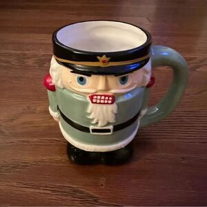 Nutcracker holiday Christmas ceramic mug